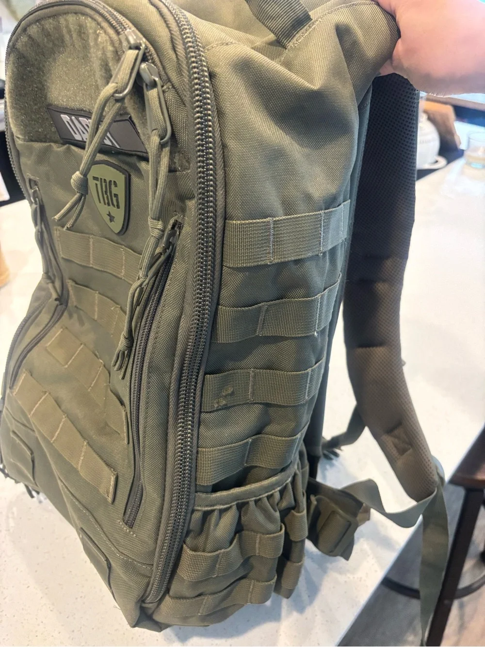 Tactical Baby Gear Daypack Backpack - Ranger Green - Picture 3 of 7